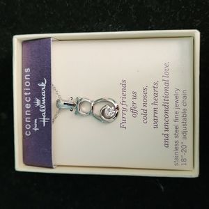 Hallmark cat necklace